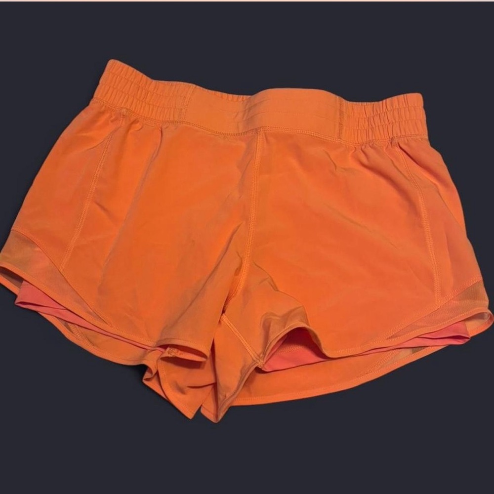 Mondetta Women's Vibrant Orange Athletic Shorts